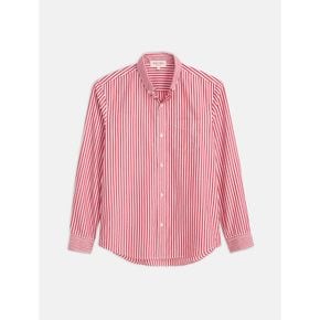 Mill Shirt in Mixed Stripe Red (VV2960AX26)