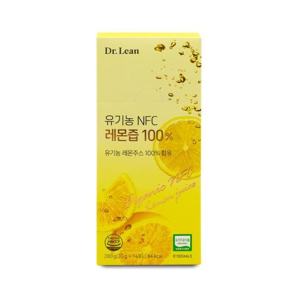 닥터린 유기농 NFC 레몬즙 100% 20g x 14포 X 1박스 (S29533724)
