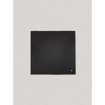 리유니 Satin Hair Scarf_Black