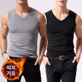 남성 피치기모 보온 런닝 ELC 2005_P330400924