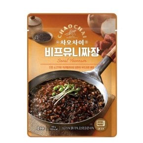 차오차이 비프유니짜장 180g 1개 1분조리