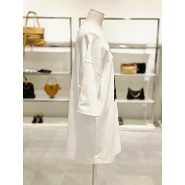 [여주점] 테디베어 프린트 루즈핏 티셔츠 (043505421001)