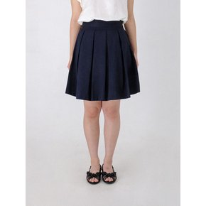 Nylon Tennis Skirt_Navy