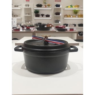 스타우브 [시흥점] 원형 꼬꼬떼 18cm 블랙(ST101825)
