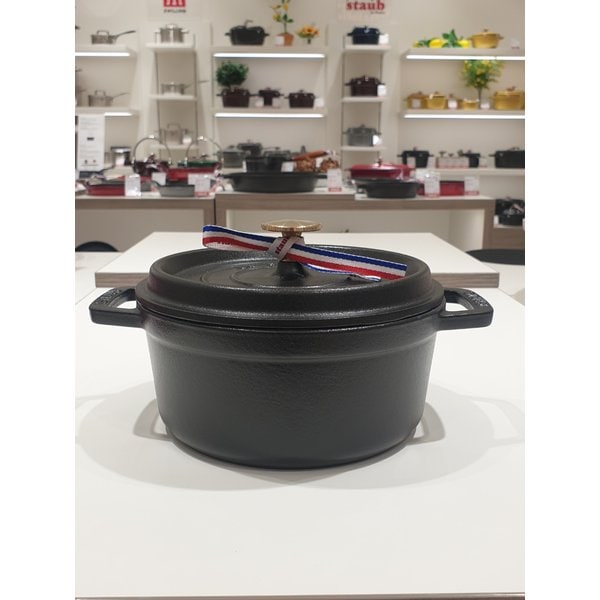 [시흥점] 원형 꼬꼬떼 18cm 블랙(ST101825)