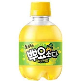  팔도 뿌요 소다 파인애플 245ml x 24개