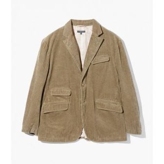 엔지니어가먼츠 엔지니어드 가먼츠 Andover Jacket B - Khaki Cotton 4.5W Corduroy 23F1D006-NQ178-SD016 코튼