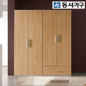 [최대 40% 추가할인] [동서가구] 코웰스 1단 서랍 옷장 이불장 DF921772