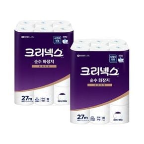 크리넥스 화장지 3겹 27m 24롤 2백 4518063