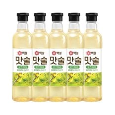 백설 맛술 로즈마리 800ml x5개