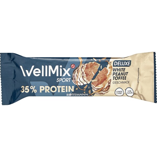 독일 로스만 WellMix 웰믹스 디럭스 화이트 피넛 토피 바 45g