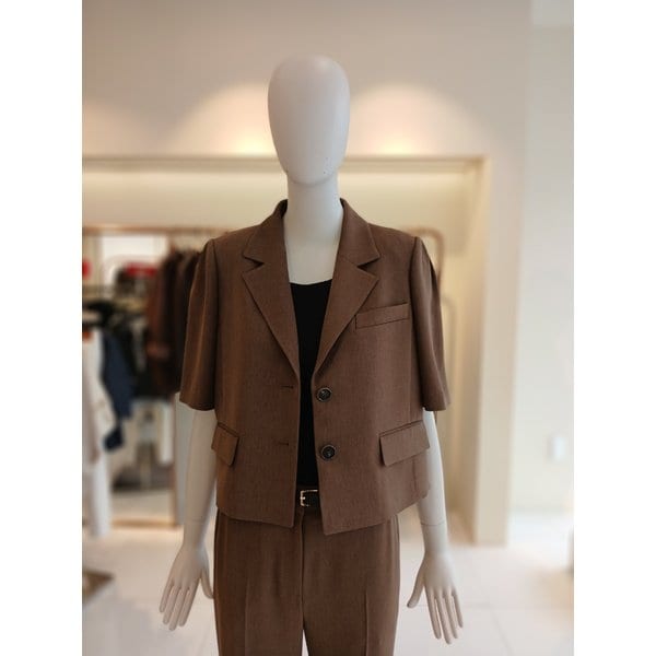 [여주점] 씨씨콜렉트 어깨주름반소매자켓 E262msf145