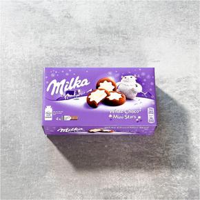 밀카 초콜릿 비스킷 화이트 초코 미니 스타즈 120g
