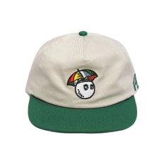 말본 엄브렐러 햇 스냅백 크림 그린 MALBON Umbrella Hat Snapback M-7929-Cream/Green