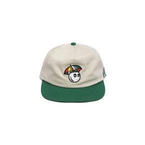 말본 엄브렐러 햇 스냅백 크림 그린 MALBON Umbrella Hat Snapback M-7929-Cream/Green