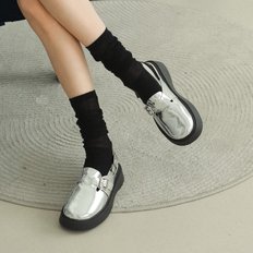 fel072-3 Platform buckle clog _ 3colors