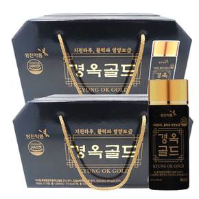 경옥골드 (100mlX10병) 2박스/부모님 명절 병문안 선물 건강 음료 드링크
