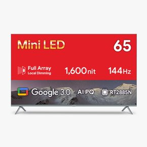 [로그인3%할인+카드혜택] 더함 스마트 65 MiniLED 144Hz 로컬디밍 돌비 AI 구글3.0 게이밍프로