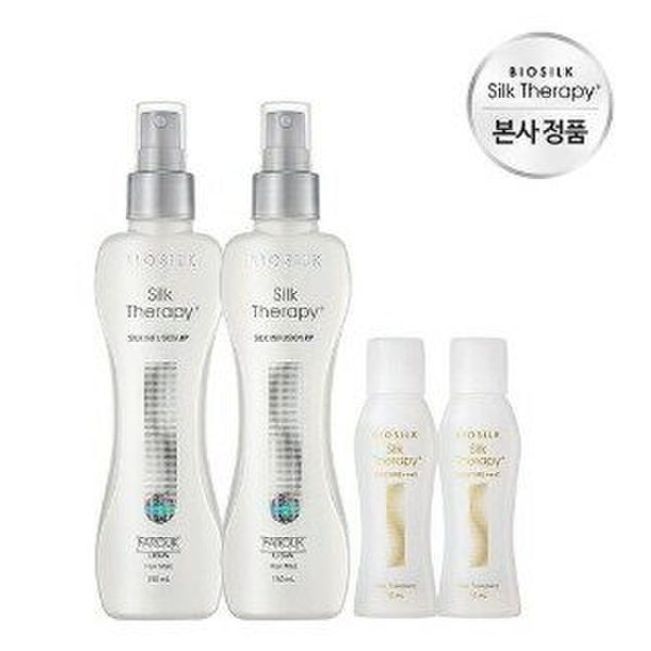 ST 실크 노워시 트리트먼트 150ML*2개+모이스쳐15ml*2개