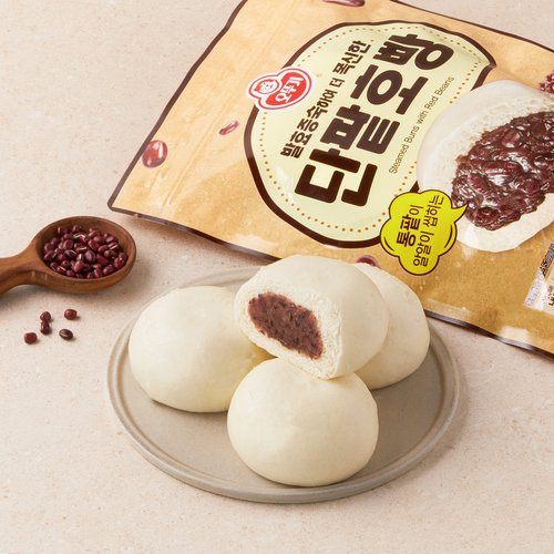오뚜기 발효증숙 단팥호빵 360G