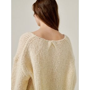 Mohair knit (Ivory)