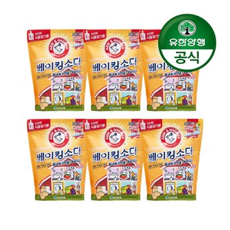 암앤해머 [유한양행] 암앤해머 베이킹소다 1.5kg+600g(식품첨가물) 6개