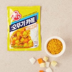 오뚜기카레 약간매운맛 100G