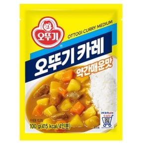 오뚜기카레(약간 매운맛) 100g