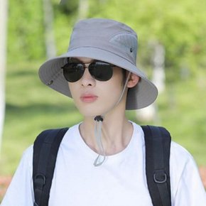 [홍은]남성 메쉬 여름 사파리 벙거지 아웃도어 와이드 챙 모자