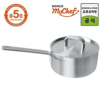 도루코 마이셰프 클래식 통5중 인덕션 스텐냄비 16cm