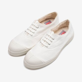 벤시몽 퍼 슈즈 LACET FUR LINING - WHITE (UNISEX)