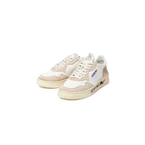 [AUTRY] MEDALIST LOW LEATHER SUEDE SNEAKERS DH22383032000