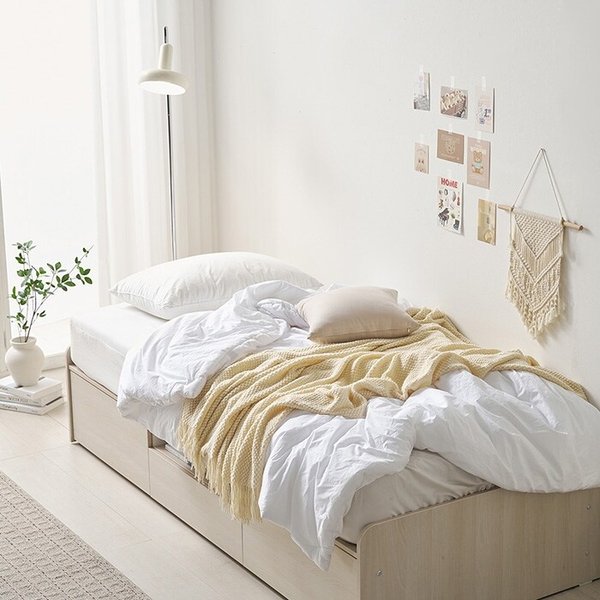 국내생산 미니싱글 900 사이즈 유로독립스프링 매트리스 BJ5455R (착불)