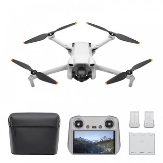  DJI Mini 3 Fly More Combo Plus(DJI RC ID 4K HDR 부속) – 리모트 대응, 동영상 촬영, 51분