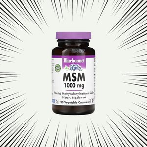  블루보넷 MSM 1000 mg 120캡슐