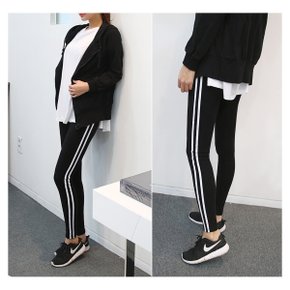 옆라인 도톰 레깅스 3color /2단계사이즈 면스판 속피치 가을 겨울 요가복 필라테스복