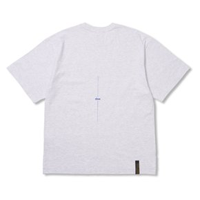 STGM Logo Oversized Short Sleeves T-Shirts White melange