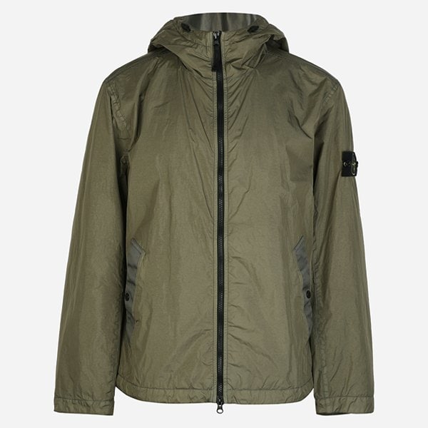 [시흥점] 6S 4100001 S0A23 V005G 크링클랩스 와펜 나일론 후드 자켓 밀리터리 그린