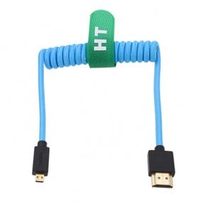 HangTon Micro HDMI to HDMI 4K 8K Ultra HD Cable for Sony A6500 A7III Canon EOS M R5 R7 GH4