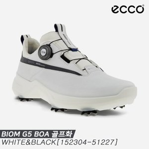  [에코코리아정품]2023 에코 바이옴 G5(BIOM) 보아 골프화[화이트&블랙][152304-51227][남성용]