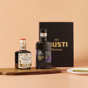 2메달 큐빅 발사믹 식초 250ml+콘제디 IGP 엑스트라버진 올리브오일 500ml
