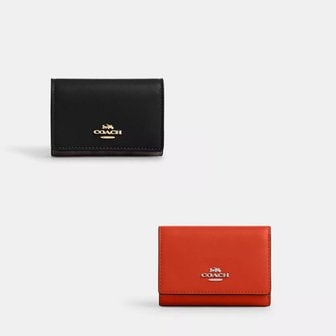 코치 마이크로 시그니처 캔버스 월넷 CW804