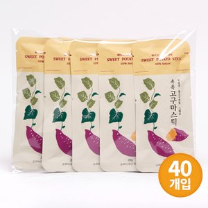 참쌀닷컴 촉촉 고구마 스틱 20g x 40개입