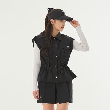 페어라이어 포켓 카라 베스트 (블랙)