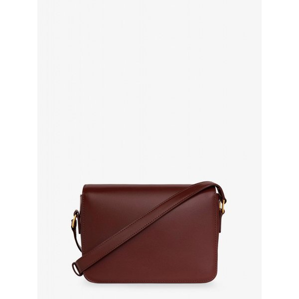 여성 크로스바디 백 Teen Triomphe 레더 188423BF4 18CH CHESTNUT /12