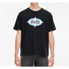 SILVERTAB 릴렉스 핏 그래픽 티셔츠 0614 (S11421618)