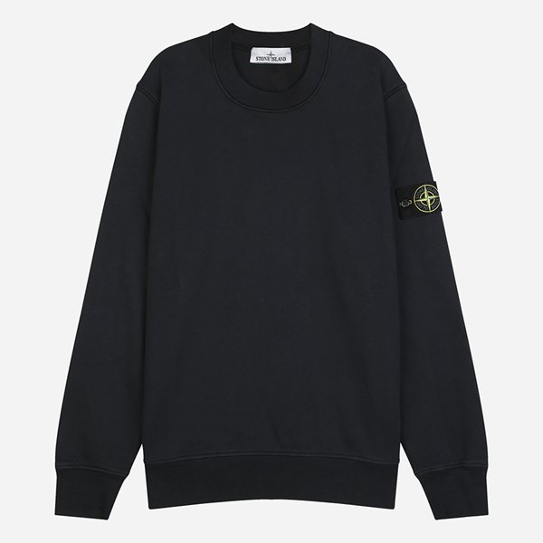 [시흥점] 6S 6100060 S0051 V0020 와펜 크루넥 맨투맨 네이비