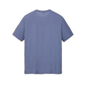 [26SS] 터콰이즈블루《PureLite Cotton》강연 라운드 티셔츠 ARTS6B406T1