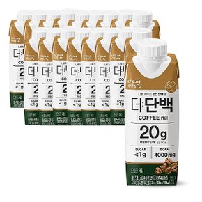 빙그레 더단백 드링크 커피 250ml x18개/ 단백질 음료