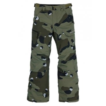  [버튼] 보이 스노우 보드 엑자일 2L 카고 바지 L FRST MSS COOKIE CAMO